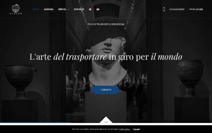 Home page del sito di Itaca's