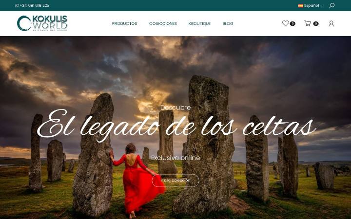 Home page del sito di Kokulis World
