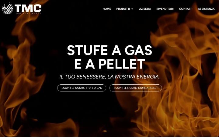 Home page del sito di TMC